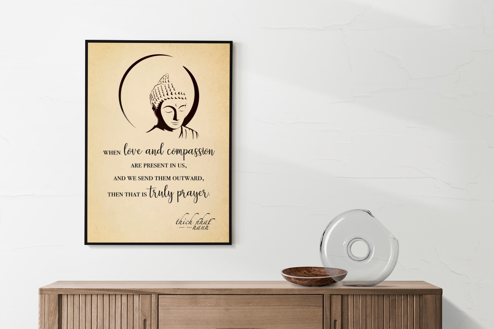 Thich Nhat Hanh Quotes - When love and compassion are present in us ...