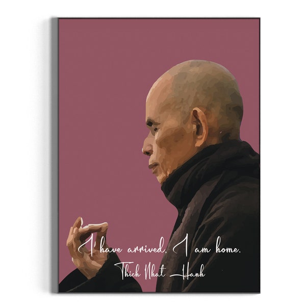Thich Nhat Hanh Art Etsy