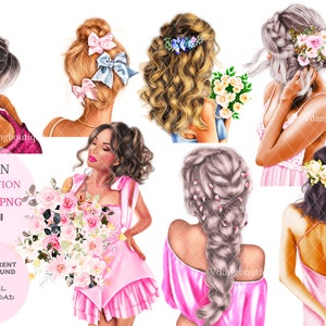 Combo 26 PNG, Fashion Girl clipart