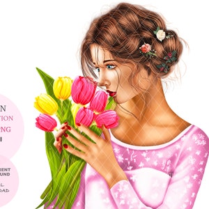 Fashion Illustrations,Girl clipart, Fashion Clipart, Girl Planner PNG, Digital Girl Clip Art, Cute Girl Clip Art