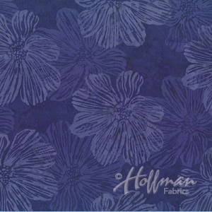 Purple Batik by Hoffman (by the Yard)