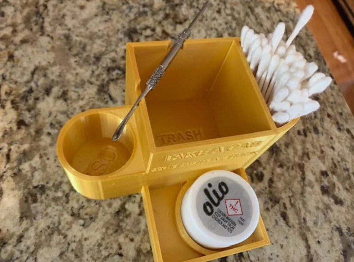 Dab Tray Banger Organizer Assistant Weed Organizer Etsy