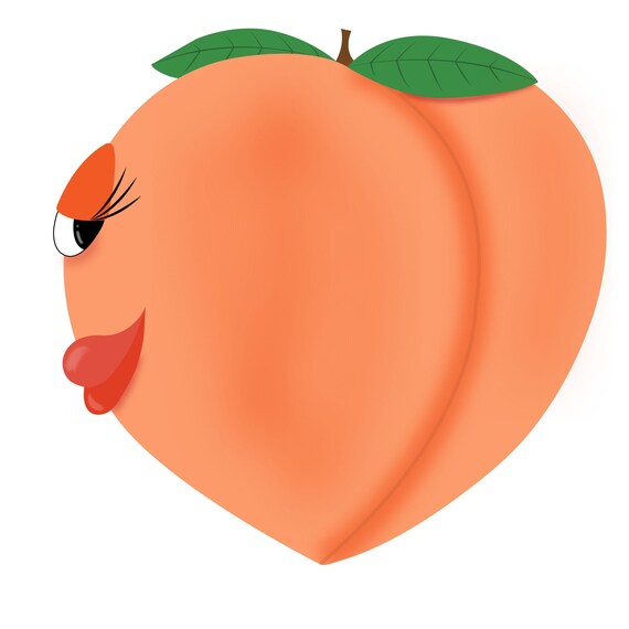 The cheeky peach