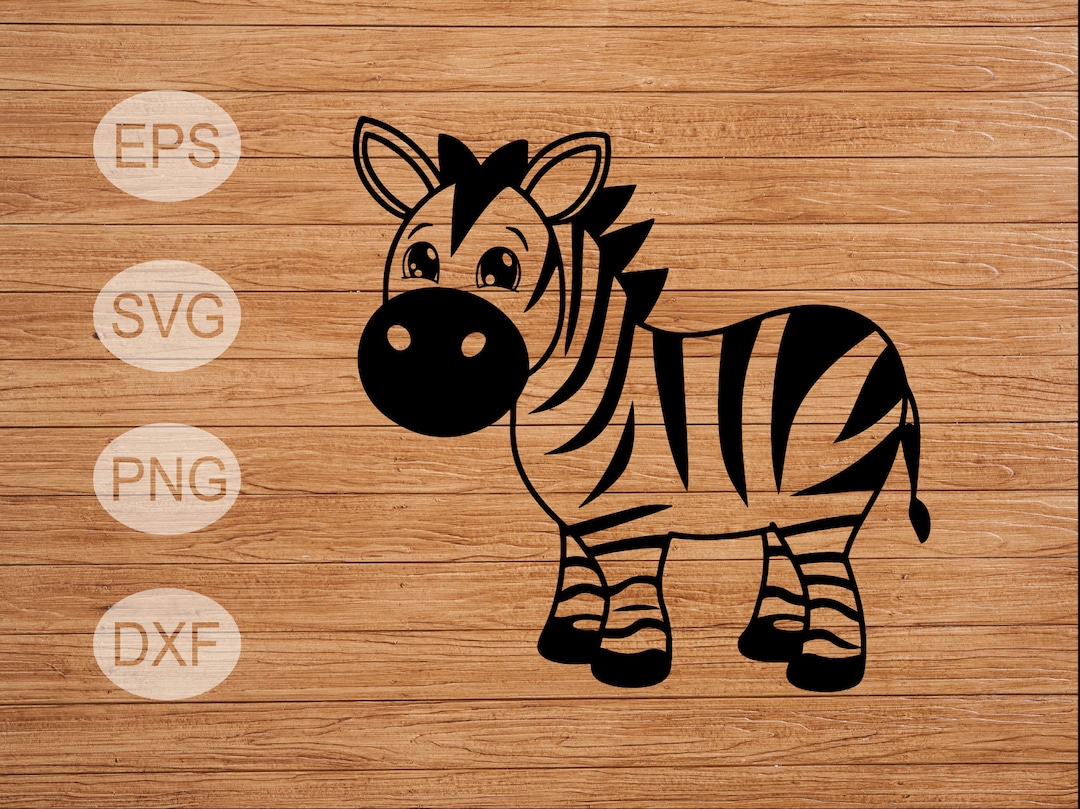 Baby Zebra Svg, Zebra Svg, Cute Zebra, Baby Shower, Svg, Eps, Dxf, Png