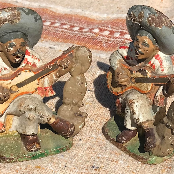 Metal Sculpture Mariachi Etsy