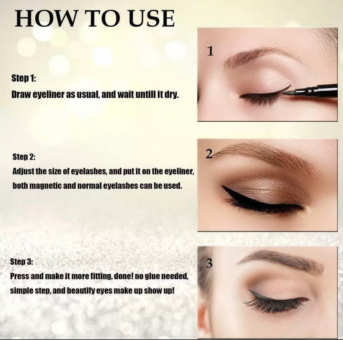 Eyeliner Lash Glue Pen Black Eyeliner Lash Glue Adhesive 2 in Etsy