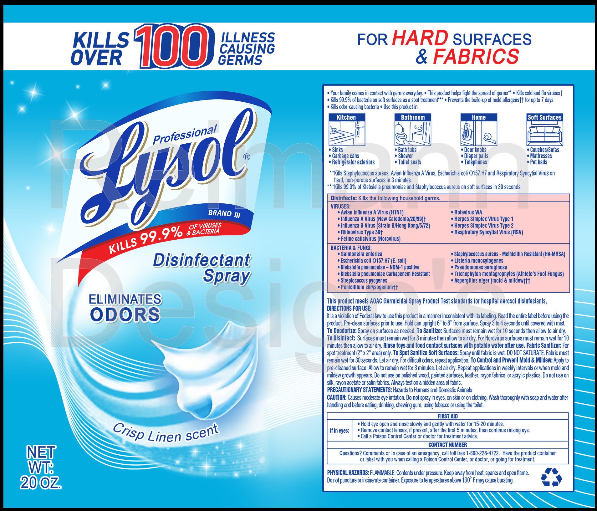 Lysol crisp linen scent tumbler wrap sublimation waterslide Etsy