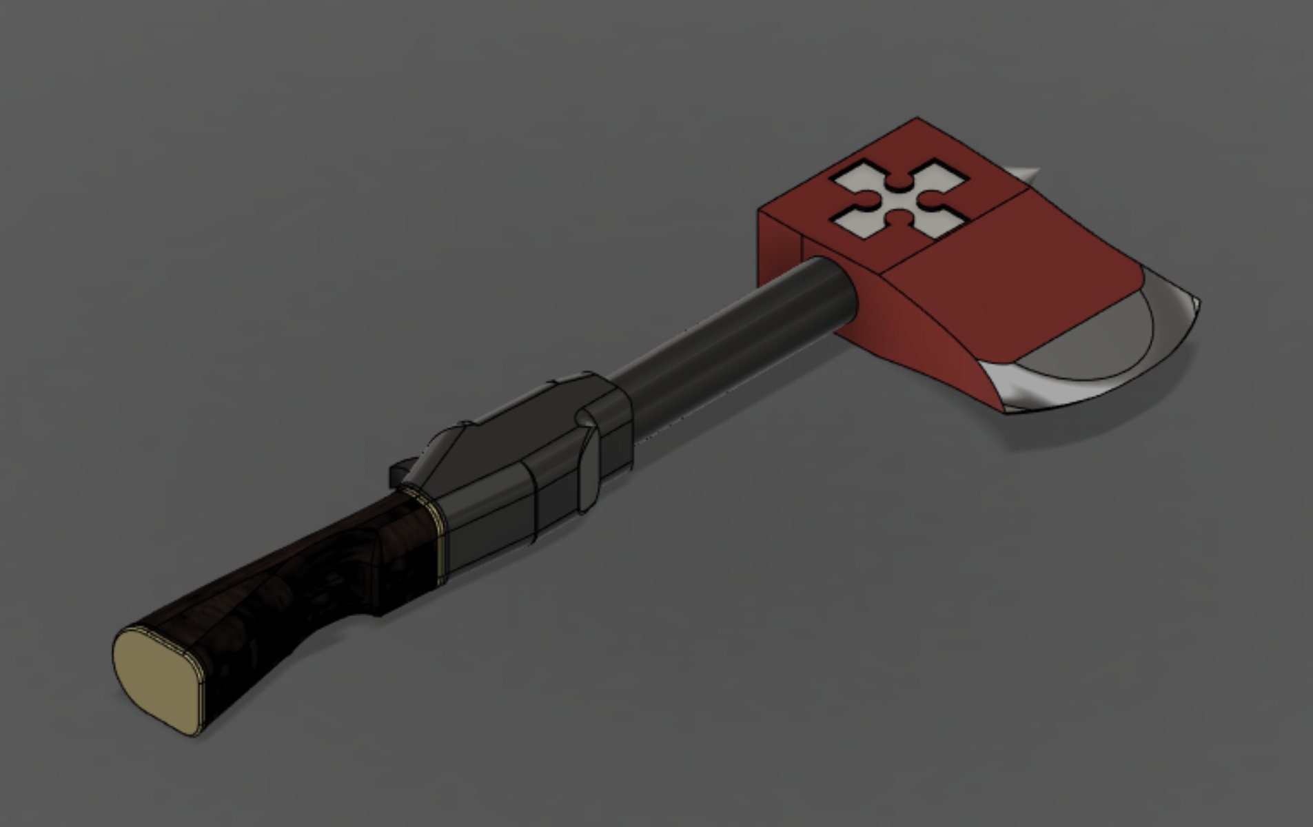 Fire Force Axe STL Files Etsy Australia