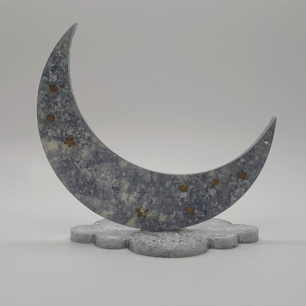 Moon Cloud Celestial Ring Holder