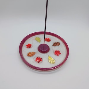 Autumn Leaf Incense Holder