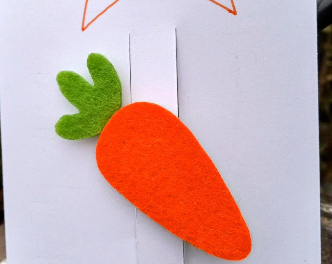 Carrot felt-Easter Hair Clip-Carrot Headband-Hair Bow-Nylon Outfits Spring-My first Summer Accessories-Bow for Girls-Summer Hair Clip