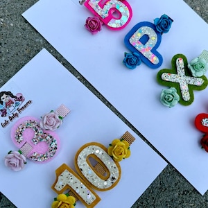 Surprise Snap Clips-Sprinkle Birthday-Random Cupcake Party Outfit-Slide hair accessory-