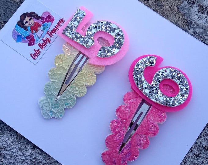 Aged choose-All Colors-Aged first Snap Clip-Personalized Toddler-Spring-Rainbow Birthday Baby fringe Girl-Summer Hairpin Faux-Holiday Kid