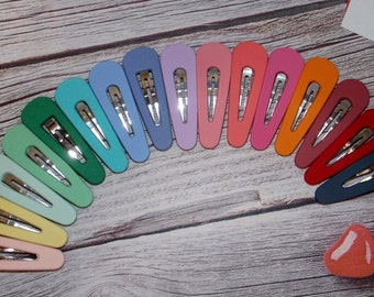 47 Colors-Non-slip hair clips-Toddler clip-Holyday Clip Matte-Acrylic Finish-Girl-Accessories Mom Gift-Barrette Spring or Back to School
