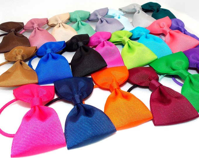 Grosgrain Hair Bow Headband: School Uniform, Toddler & Girls