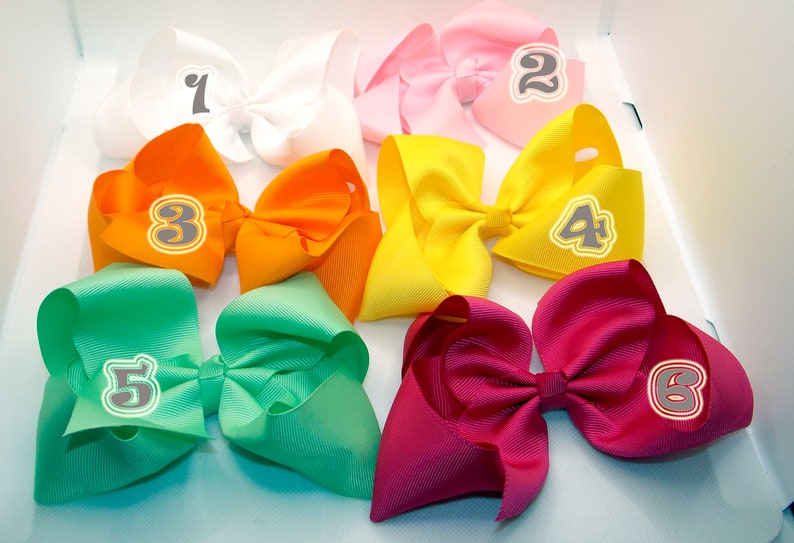 French Barrette,Large hair bow Girl Hair Bow Choose Hair bow girls grosgrain hair in 5 inch hair bows Clip jojo bows,Back to School