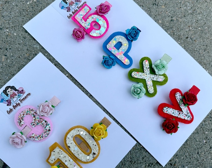 Surprise Snap Clips-Sprinkle Birthday-Random Cupcake Party Outfit-Slide hair accessory-