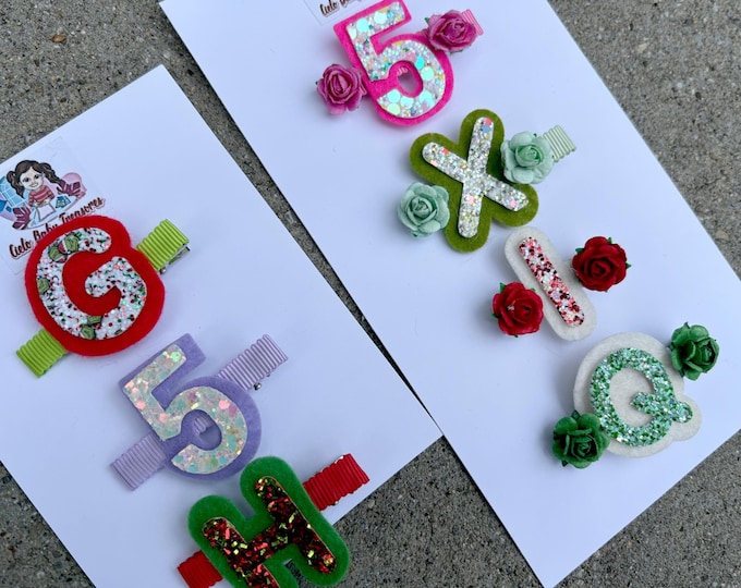 Surprise Snap Clips-Sprinkle Birthday-Random Cupcake Party Outfit-Slide hair accessory-