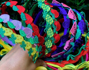 Fruits Headbands Summer Girls/Plastic Headband Girls/Plastic Headbands/Baby Girls Summer Headband/Back to School/Gifts Girls and MOM/