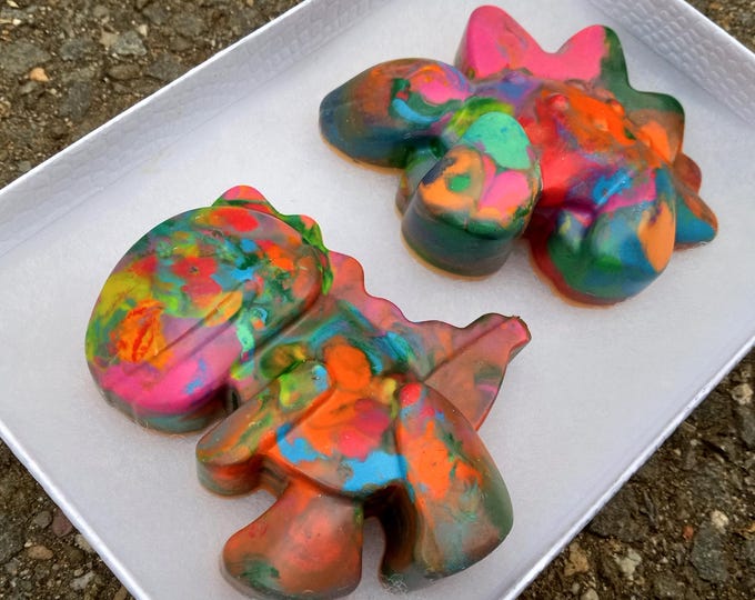 Dinosaur Crayons Gift Set: Rainbow Crayola Kids Party Favors