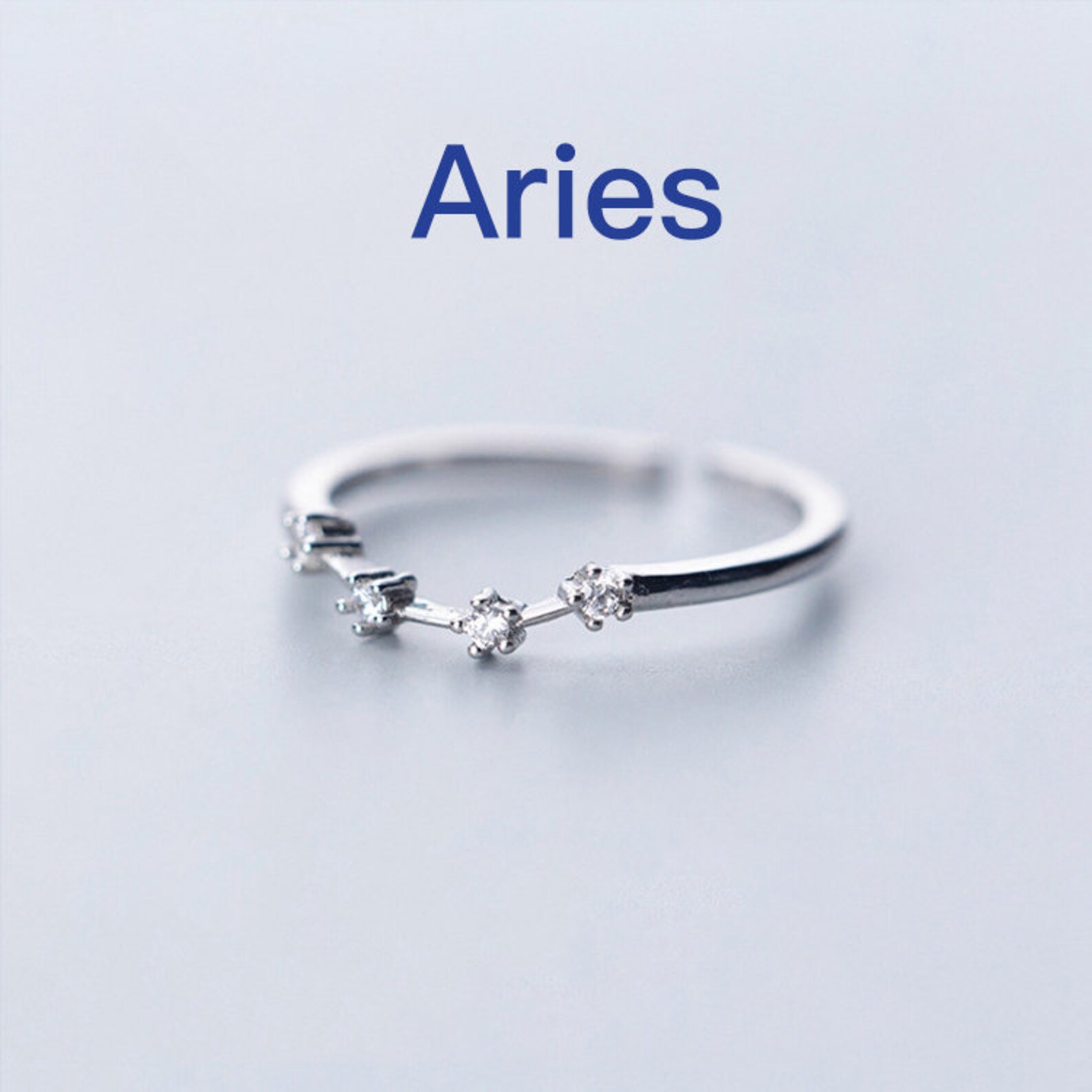 Aries Star Sign Pendant Necklace Horoscope Necklace Aries | Etsy