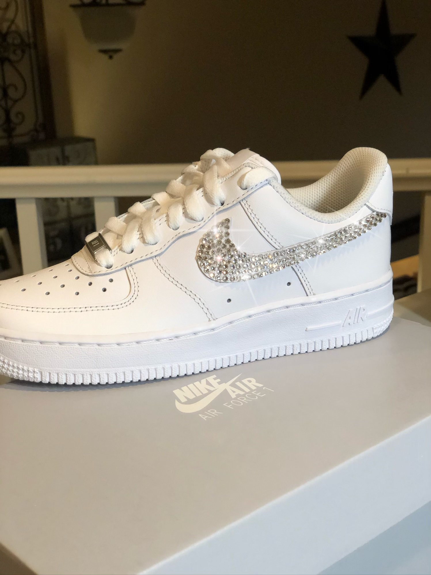 sparkly nike air force 1