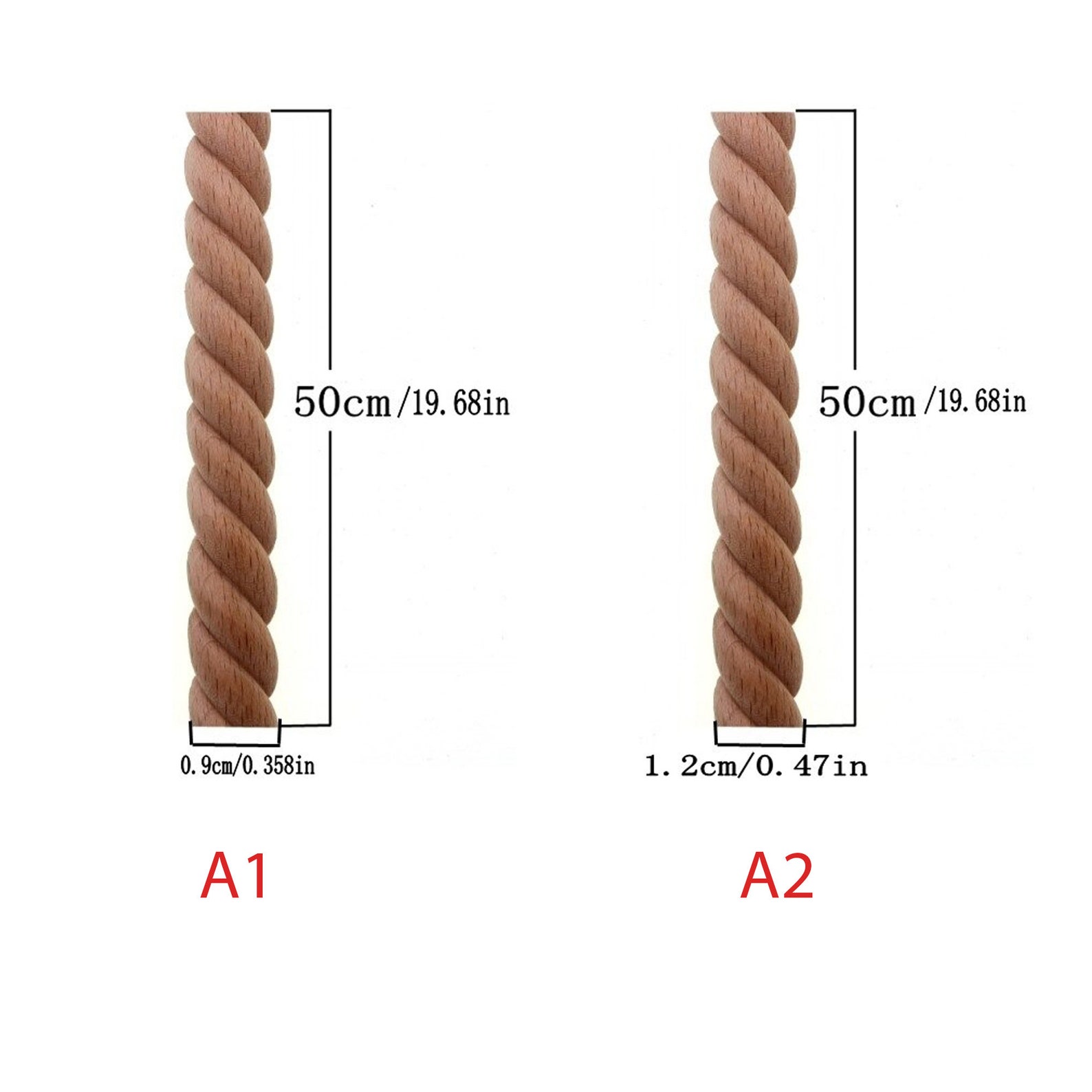 Wood Straps Only Wood Carved Unpainted Figurines Etsy