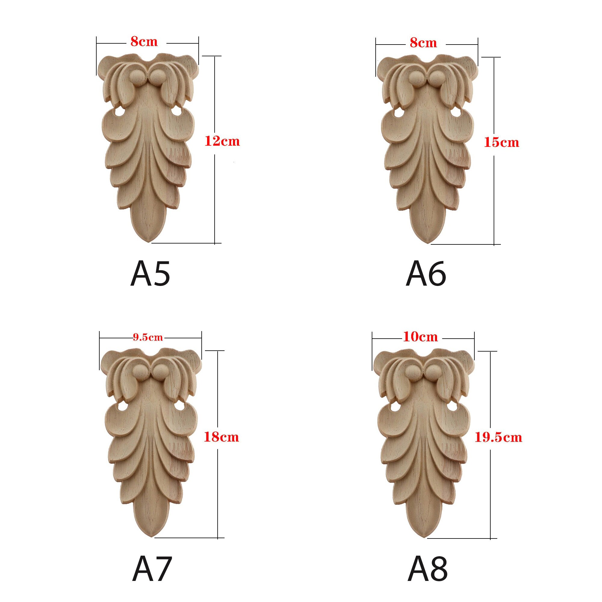 Solid Wood Carved Furniture Foot Legs TV Seat Etsy