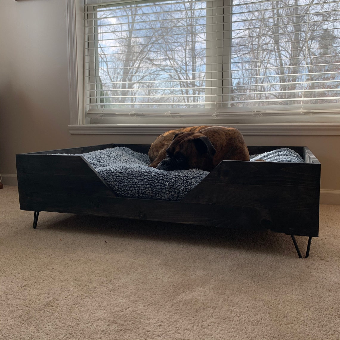 Raised Dog Bed Etsy