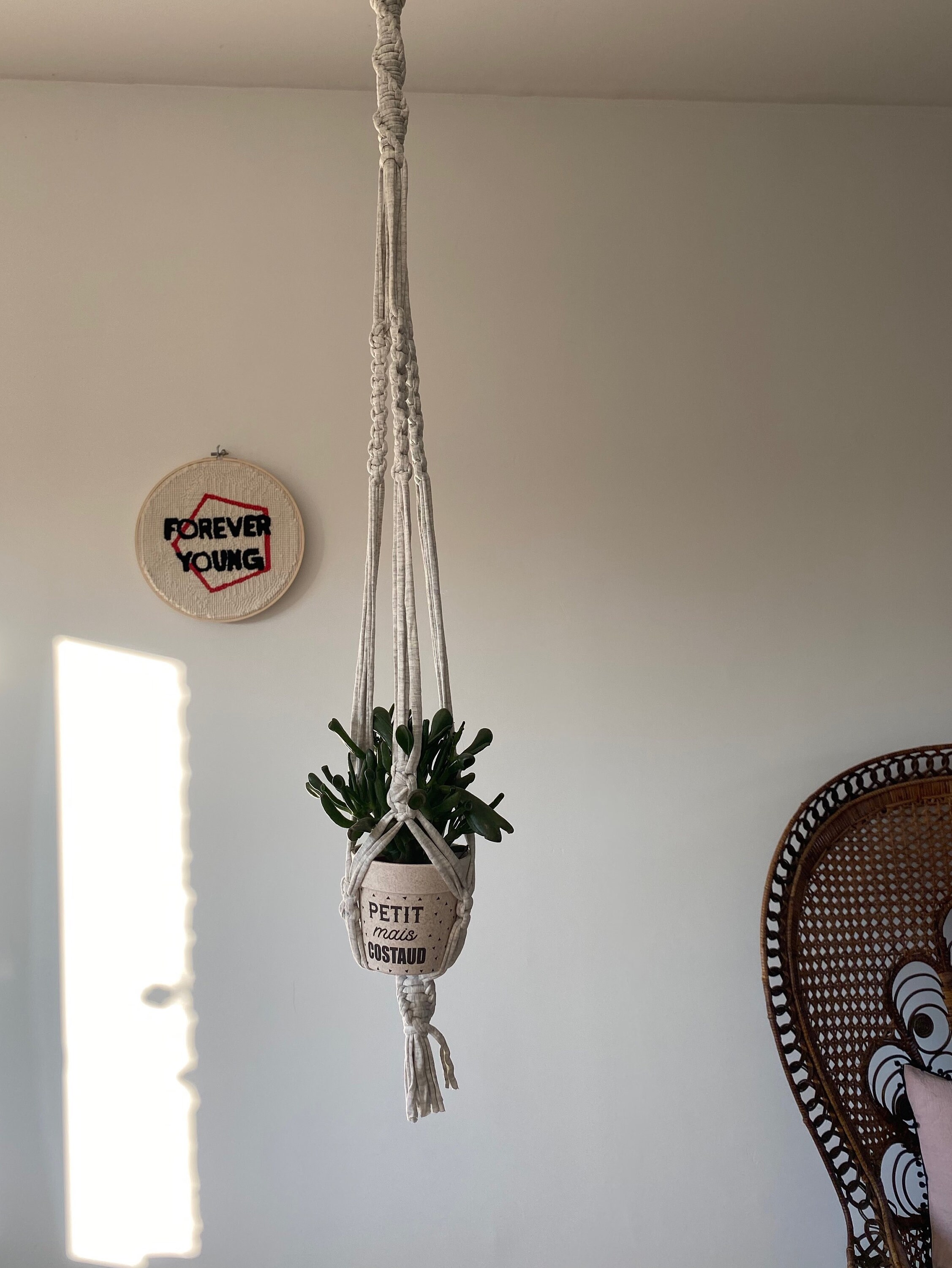 Suspension Pour Plante en Macramé