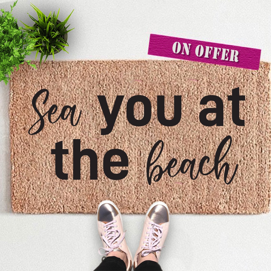 Sea Shore Doormat See You At Beach Doormat Retirement Etsy