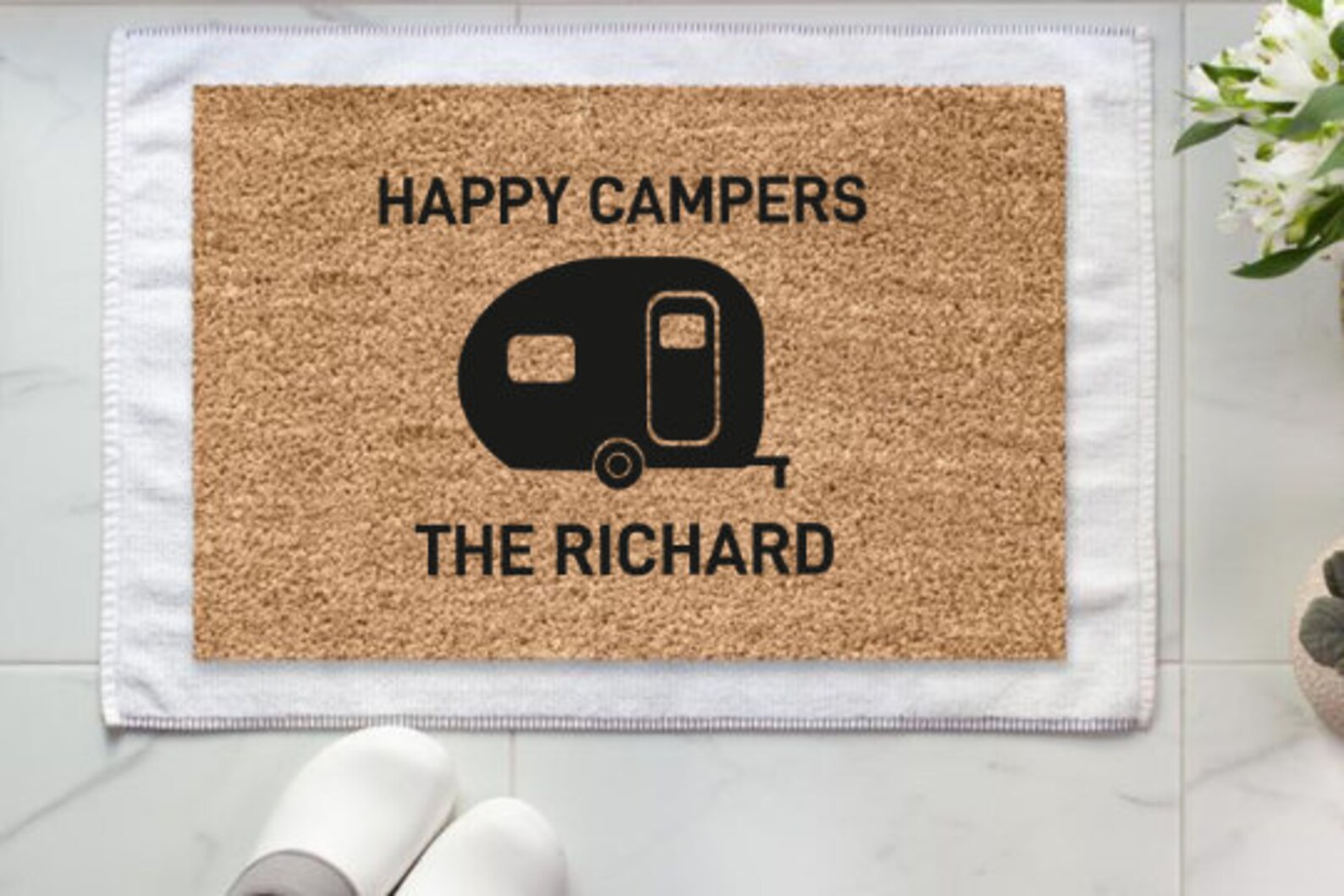 Campers Doormat Camping Mat Custom Door Mat Etsy