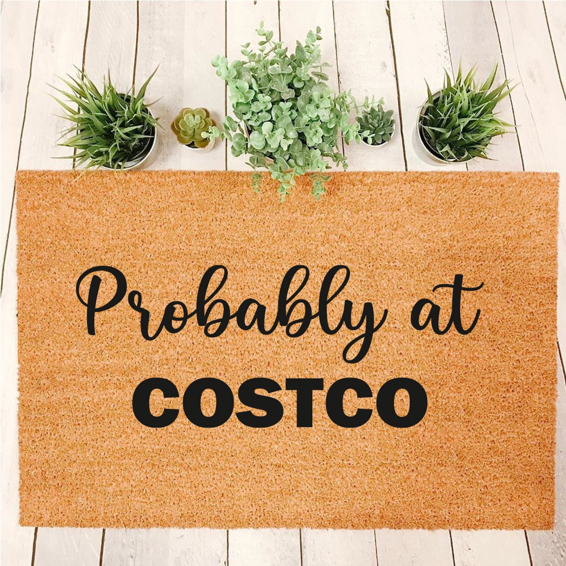 Probably at Costco Doormat Funny Mats Birthday Etsy