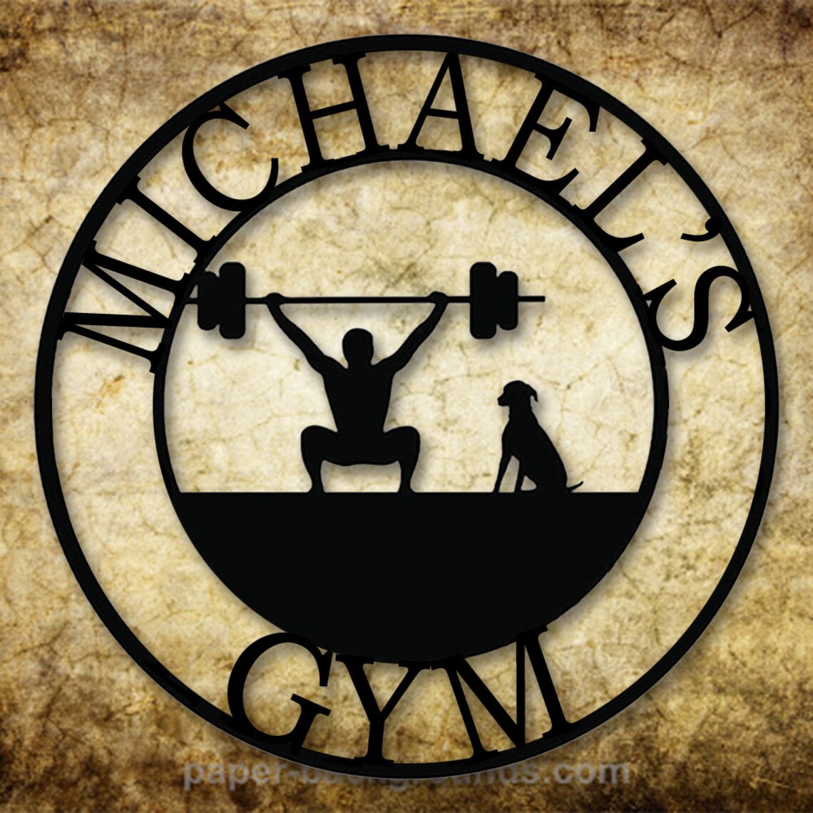 Weight Lifting Sign New Home Gym Sign Garage Decor Etsy