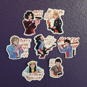 Stranger Pack - Bloody Stickers