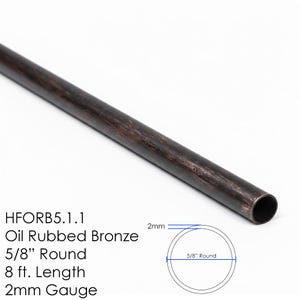 3 Pack - Horizontal Bar Balusters for Stair Remodel - 5/8" Round x 5 ft. or 8 ft. - Various Finish Options 3 x HFORB5.1.1