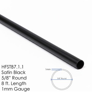 3 Pack - Horizontal Bar Balusters for Stair Remodel - 5/8" Round x 5 ft. or 8 ft. - Various Finish Options 3 x HFSTB7.1.1
