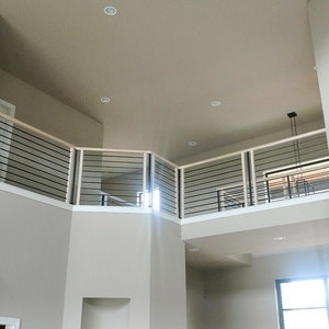 3 Pack - Horizontal Bar Balusters for Stair Remodel - 5/8" Round x 5 ft. or 8 ft. - Various Finish Options image 6