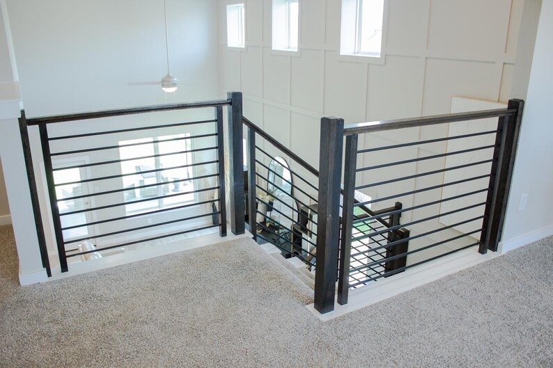 3 Pack - Horizontal Bar Balusters for Stair Remodel - 5/8" Round x 5 ft. or 8 ft. - Various Finish Options image 8