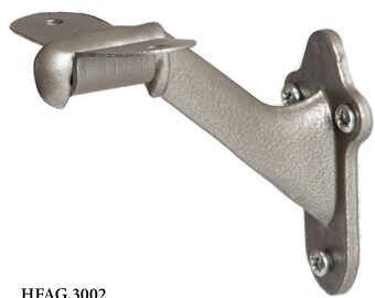 Ash Grey 3002 Handrail Mounting Bracket for Wood Wall Railing - HFAG.3002