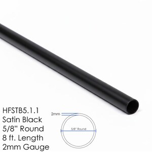 3 Pack - Horizontal Bar Balusters for Stair Remodel - 5/8" Round x 5 ft. or 8 ft. - Various Finish Options 3 x HFSTB5.1.1
