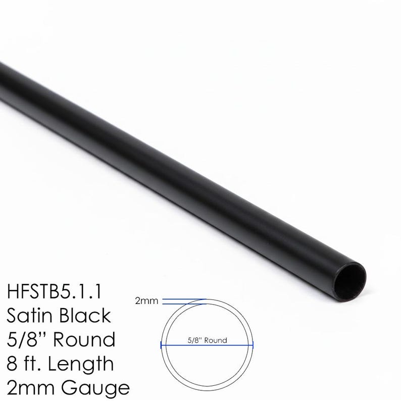 3 Pack - Horizontal Bar Balusters for Stair Remodel - 5/8" Round x 5 ft. or 8 ft. - Various Finish Options 3 x HFSTB5.1.1