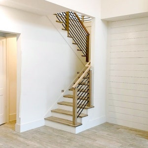 3 Pack - Horizontal Bar Balusters for Stair Remodel - 5/8" Round x 5 ft. or 8 ft. - Various Finish Options image 5