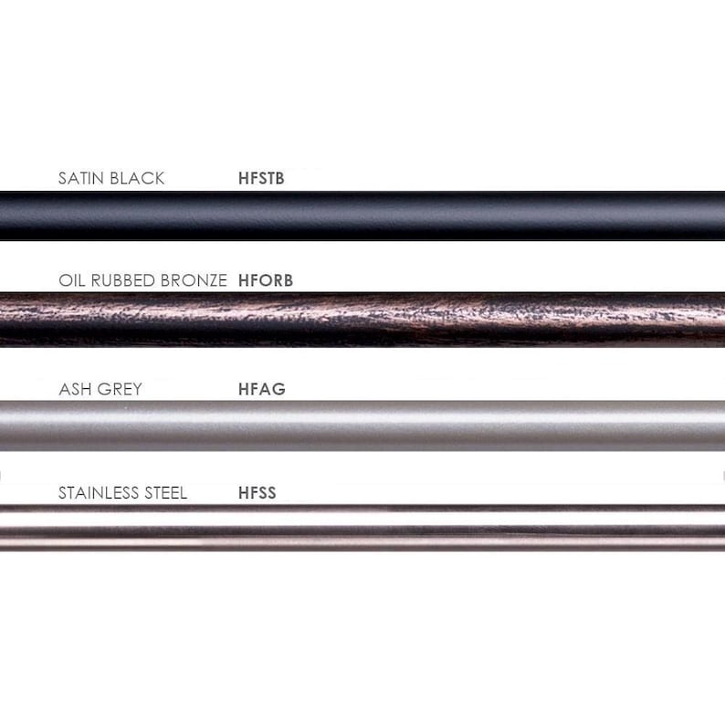 3 Pack - Horizontal Bar Balusters for Stair Remodel - 5/8" Round x 5 ft. or 8 ft. - Various Finish Options image 1
