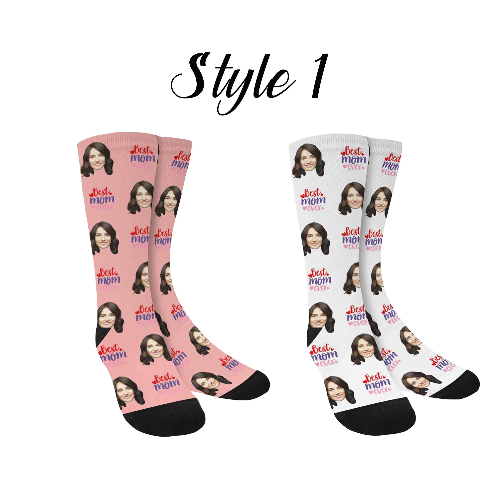 Custom Mothers Day Socks6 DesignsSocks With Etsy