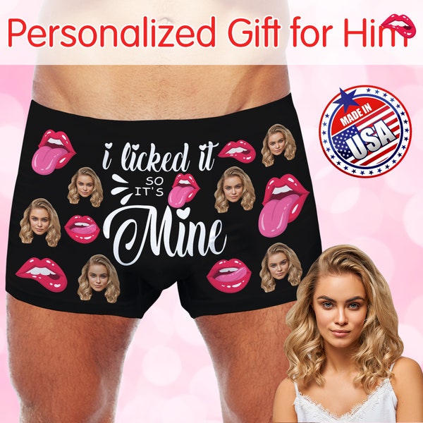 Custom Face Boxer Briefs for Groom,Boxer with Face,Personalized Boxers for Husband/Boyfriend,Husband,boyfriend boxer,Valentine' s day gift