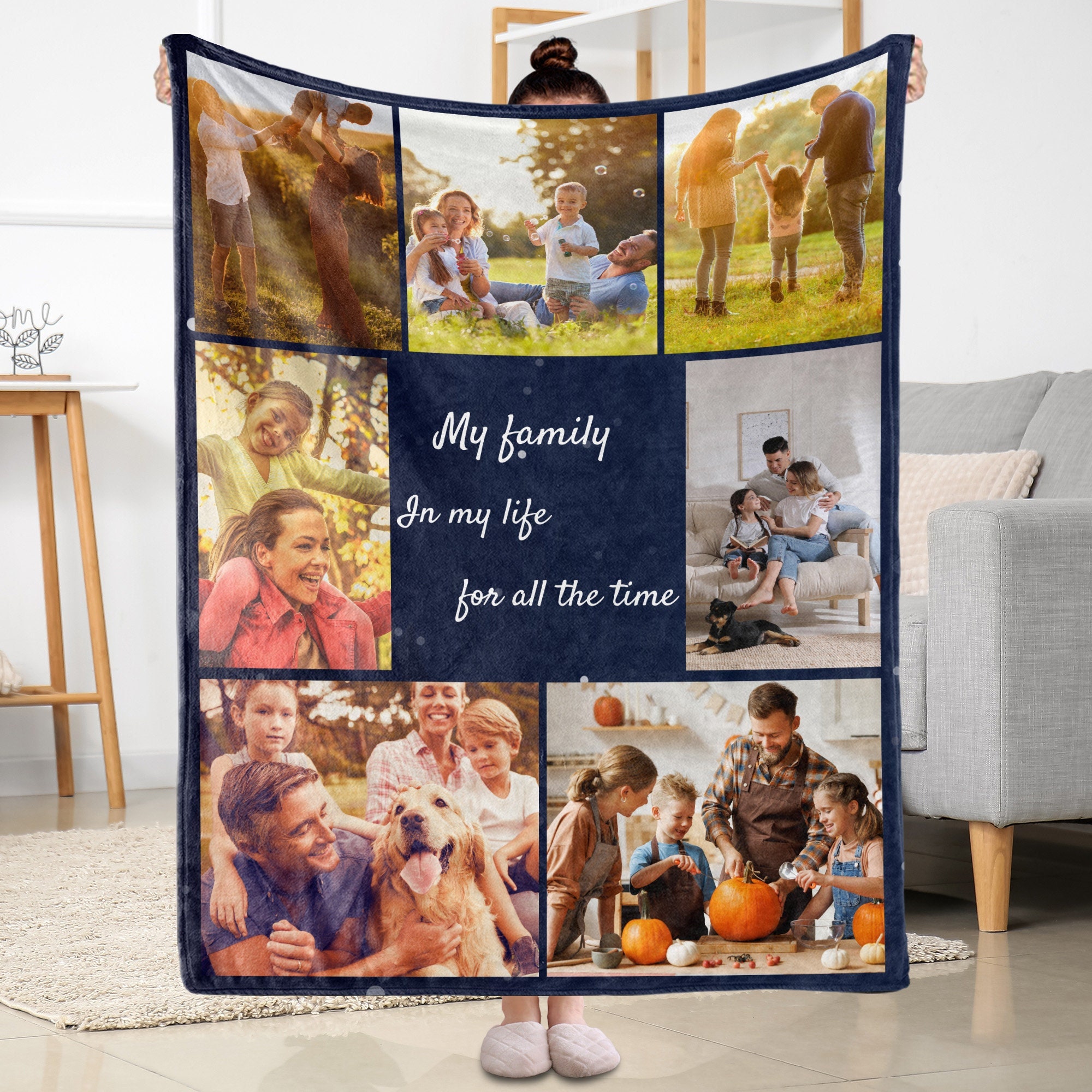 Collage Blanket Etsy Canada