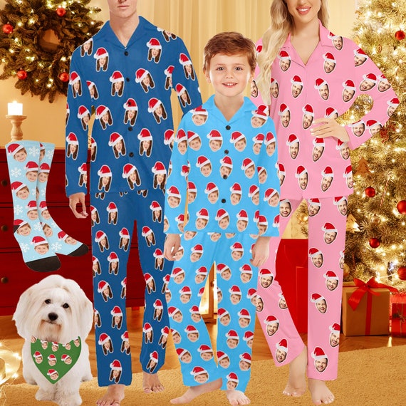 Sloth Onesie Adult Christmas Family Matching Satin Pajamas Custom