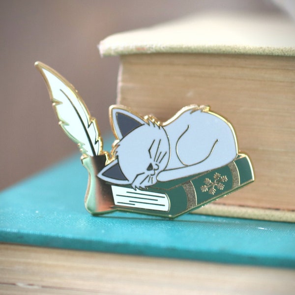 Adso Outlander Book Cat | Hard Enamel Pin