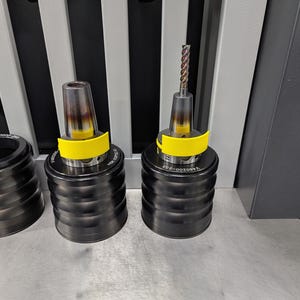 Cnc Tool Tag Data Clip Tool Identification System Zoller Presetter Compatible Machinist Organization Workflow Efficiency Solution Industrial